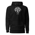 RAM unisex Hoodie – Dark Colourways in black, front view