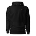 SLUSHY unisex Hoodie in black, front view