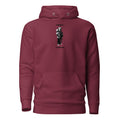 ORIGINAL GANGSTER unisex Hoodie in maroon, front view