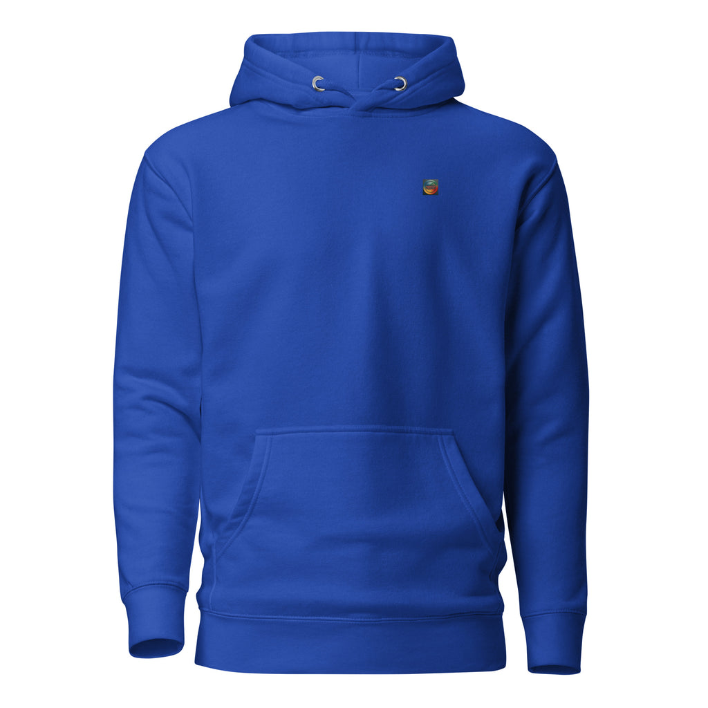 SLUSHY unisex Hoodie in team royal, front view