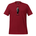 ORIGINAL GANGSTER unisex t-shirt in cardinal, front view
