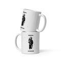 ORIGINAL GANGSTER white glossy mug in white 11 oz front view